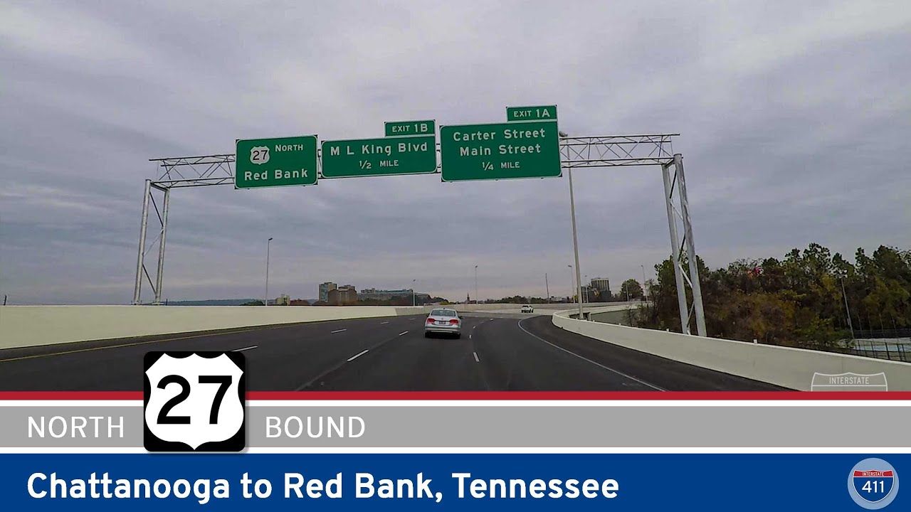U.S. Route 27: Chattanooga to Red Bank – Tennessee