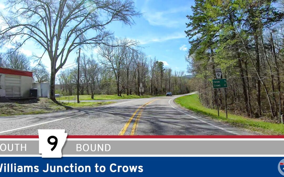 Arkansas Highway 9: Williams Junction to Crows