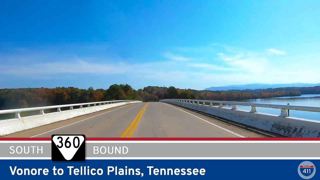 Tennessee State Route 360: Vonore to Tellico Plains