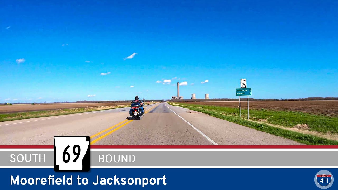 Arkansas Highway 69: Moorefield to Jacksonport