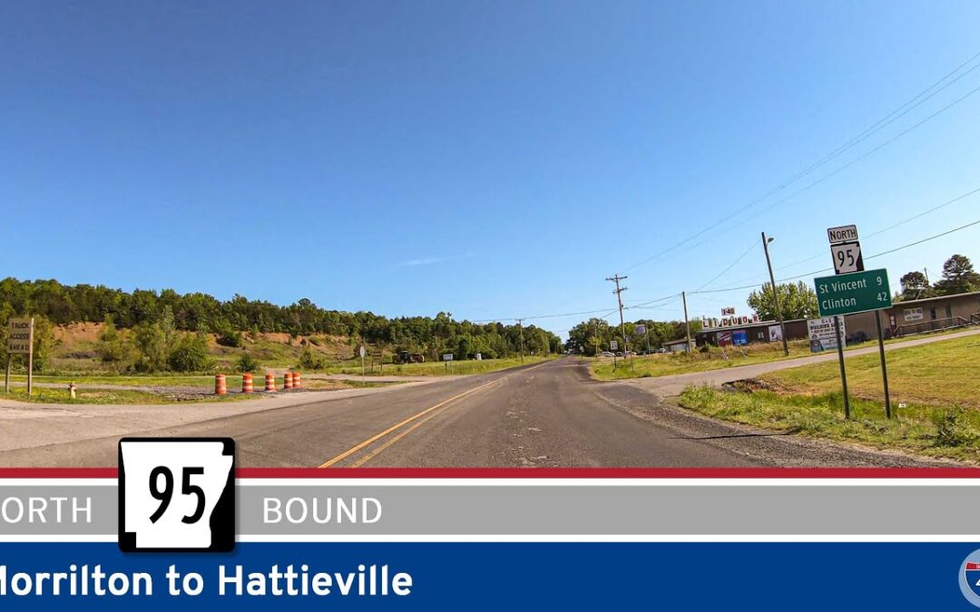 Arkansas Highway 95: Morrilton to Hattieville