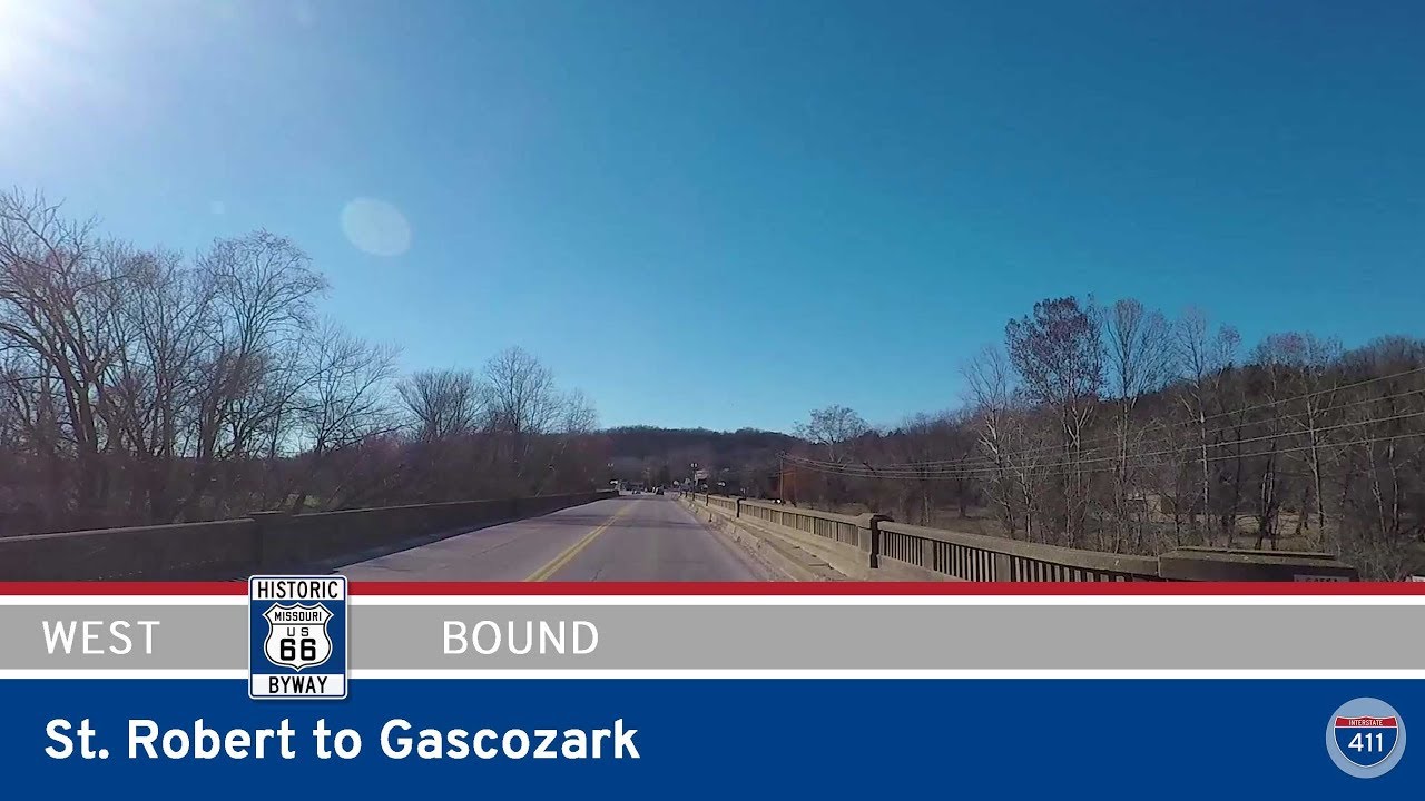 Historic Route 66: St. Robert to Gascozark – Missouri