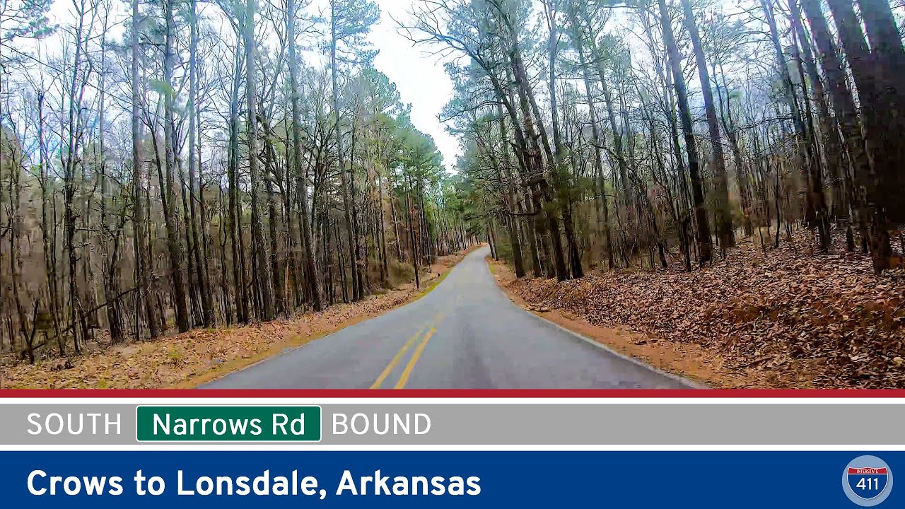 Narrows Road: Crows to Lonsdale – Arkansas