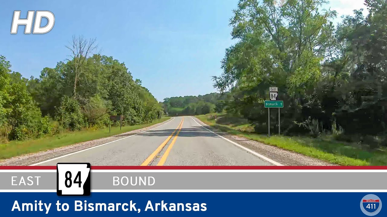 Arkansas Highway 84: Amity to Bismarck
