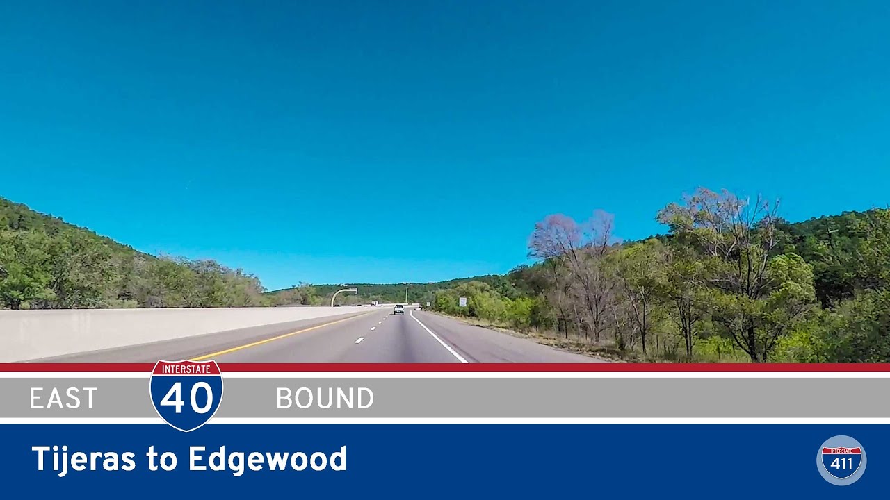 Cruise east on Interstate 40 from Tijeras to Edgewood, New Mexico, for 12 miles of high-desert scenery, roadside history, and mountain views just outside of Albuquerque. Explore Zuzax, Sedillo Hill, and the growing town of Edgewood along the way.