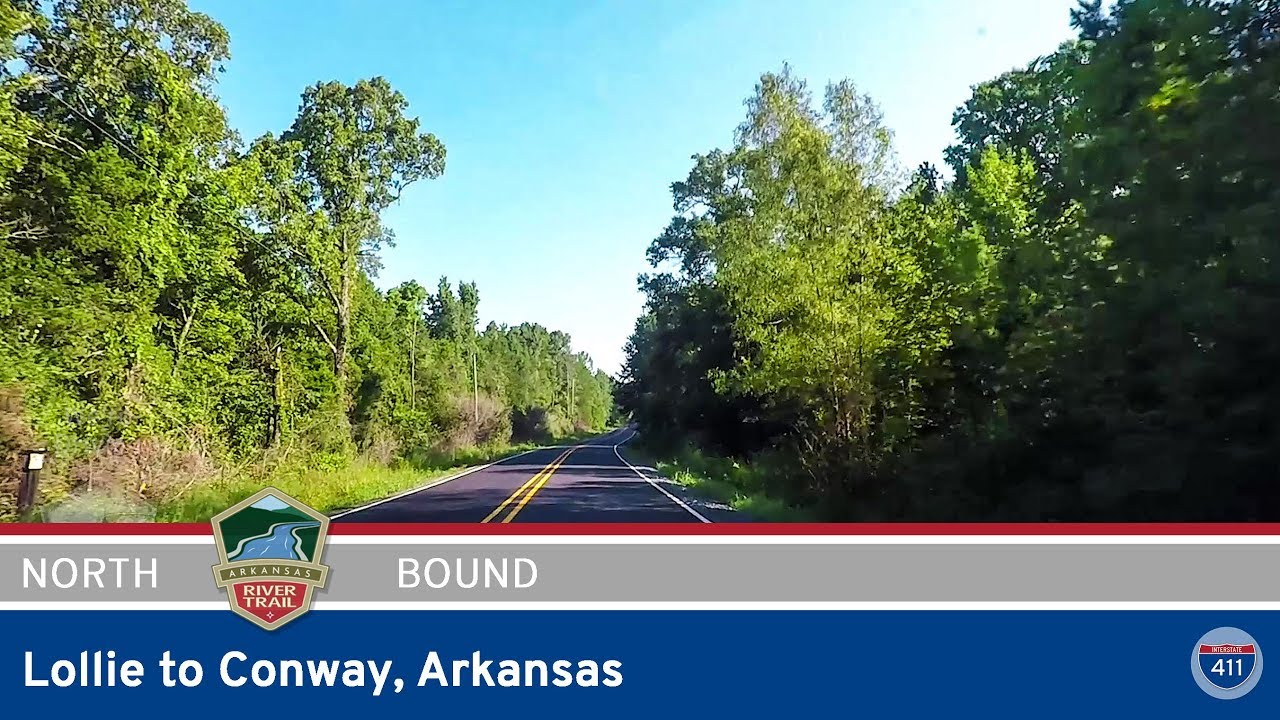 Arkansas River Trail: Faulkner County – Rocky Gap – Old Military Rd – McNutt Rd – Arkansas