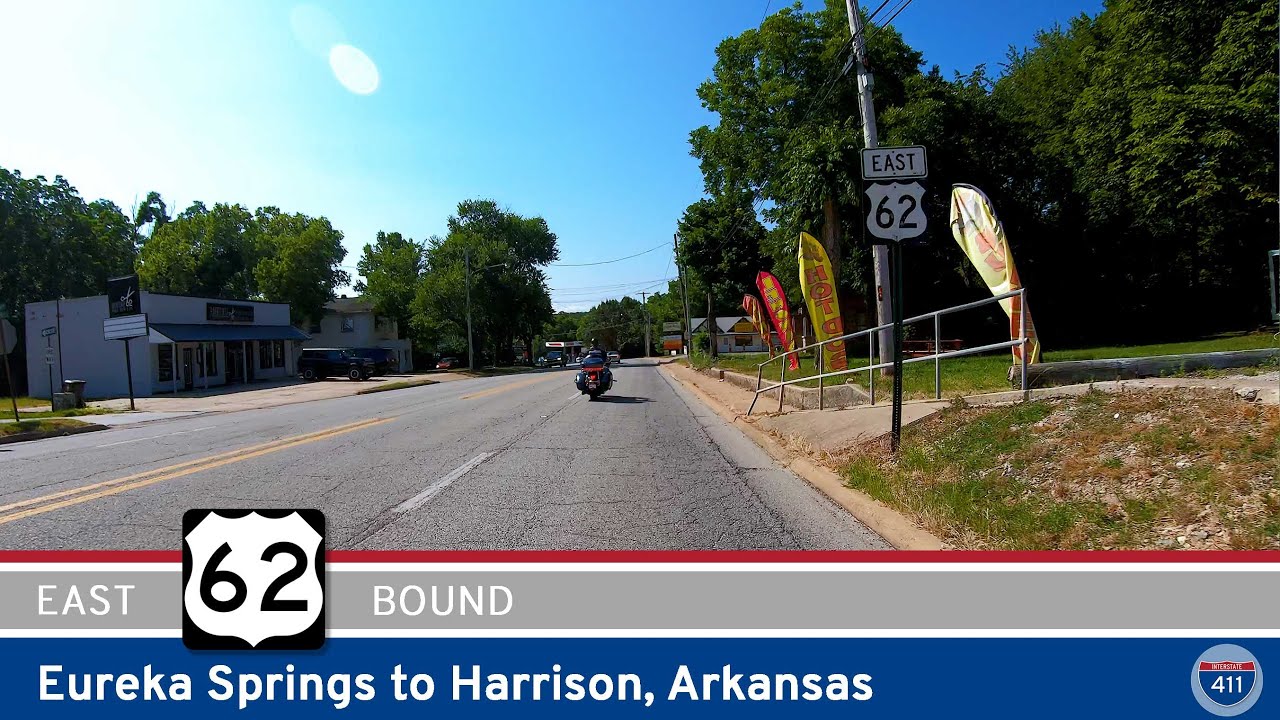 U.S. Highway 62: Eureka Springs to Harrison – Arkansas