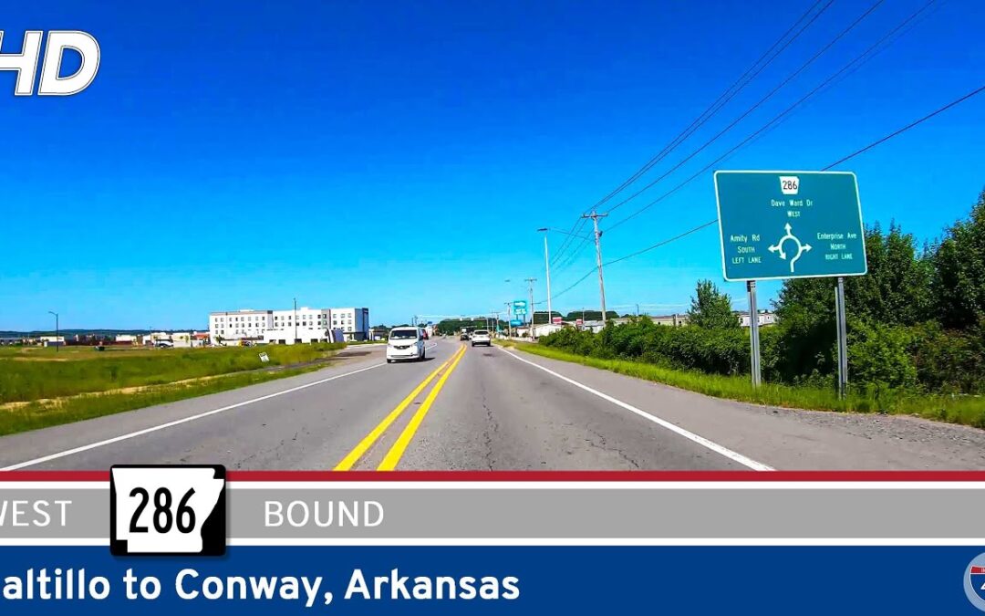 Arkansas Highway 286: Saltillo to Conway