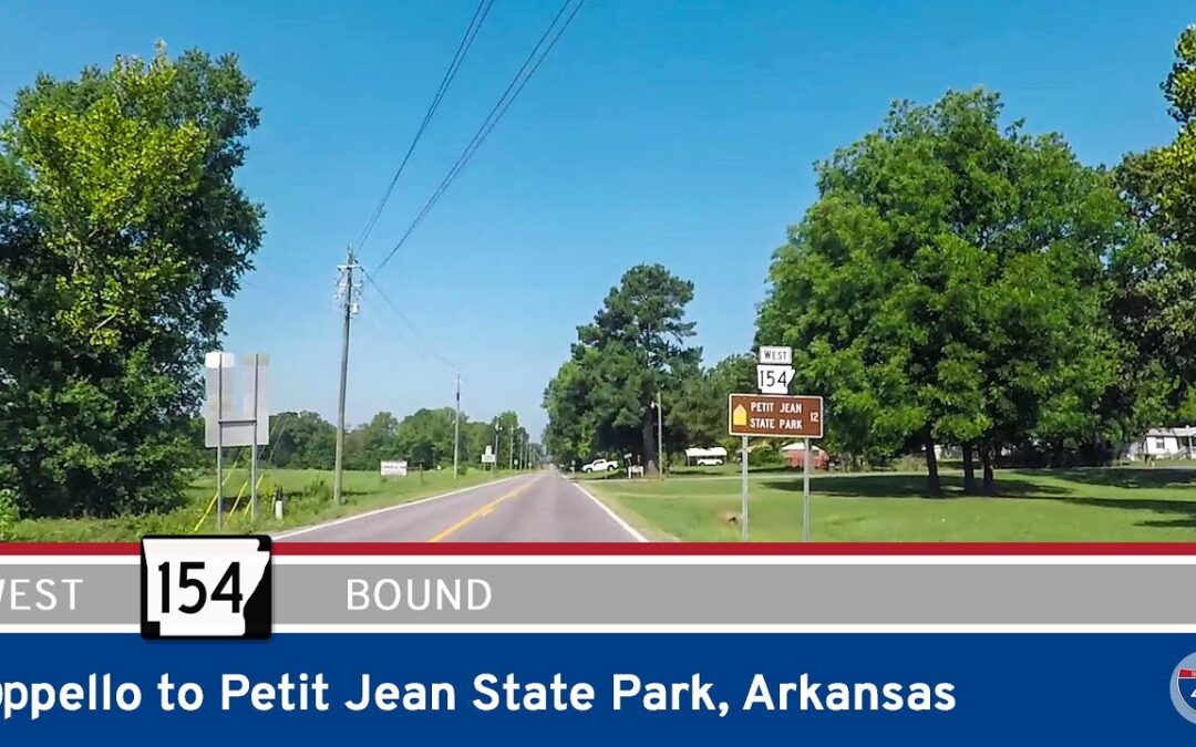 Arkansas Highway 154: Oppelo to Petit Jean State Park