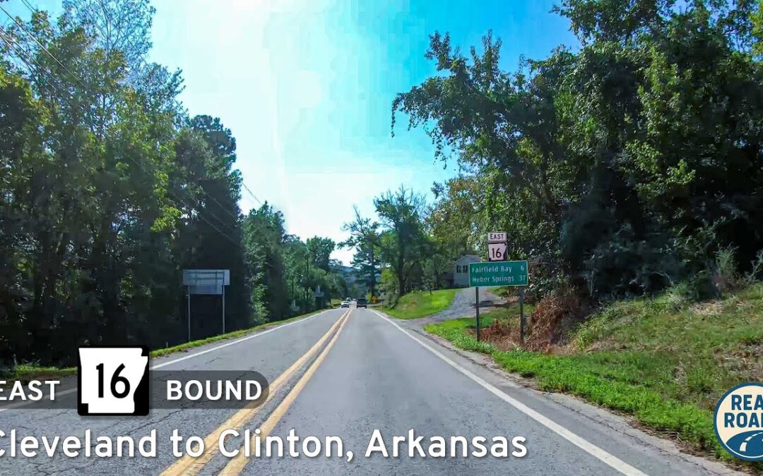 Arkansas Highway 16: Clinton to Greers Ferry