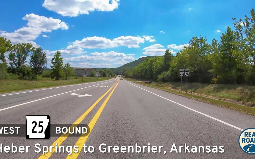 Arkansas Highway 25: Heber Springs to Greenbrier